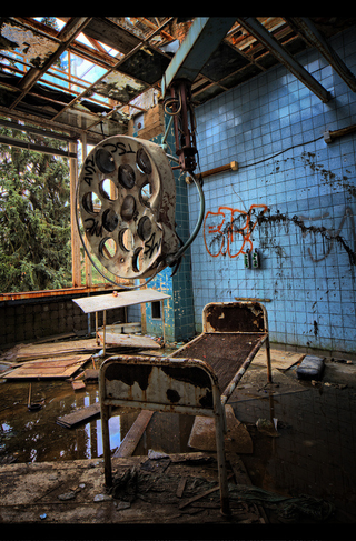 Illustration for article titled Haunting Images Of The Abandoned Hospital Where Hitler Once Convalesced